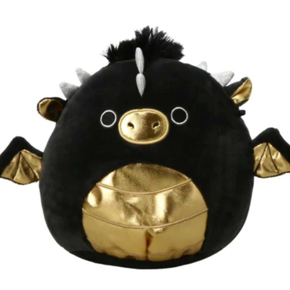 Squishmallows Offical Kellytoy Luxmen The Dragon. 7.5" Brand New with Tags.